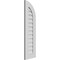 Ekena Millwork Quarter Round Top Right Surface Mount PVC Gable Vent w/ 3-1/2"W x 1"P Standard Frame, 12"W x 42"H GVPQR12X4201SN - alternate 2